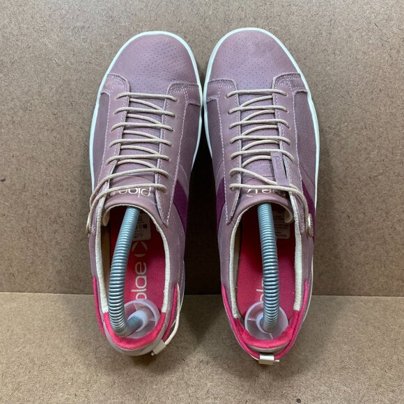 Plae Mulberry Siltstone Mens Full Grain Leather Casual Sneaker Mens 7 Womens 8.5 - Picture 6 of 8